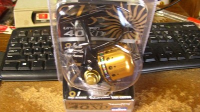 Daiwa underspin reel, ''40XD'', 1 bearing, ,4.1/1. R or L hand, free shipping