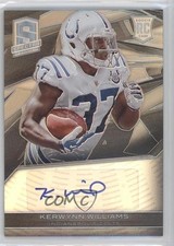 2013 Panini Spectra Rookie Auto 38/299 Kerwynn Williams #157 Auto 4b4