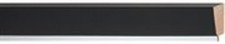Picture Frame Moulding Wood 100Ft Bundle - Contemporary Black Finish - 1.625"