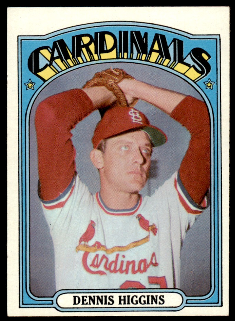 1972 Topps Set Break Dennis Higgins #278 NR-MINT