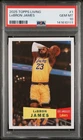 2025 Topps Living LeBron James #1 First Card in Set PSA 10 GEM MINT