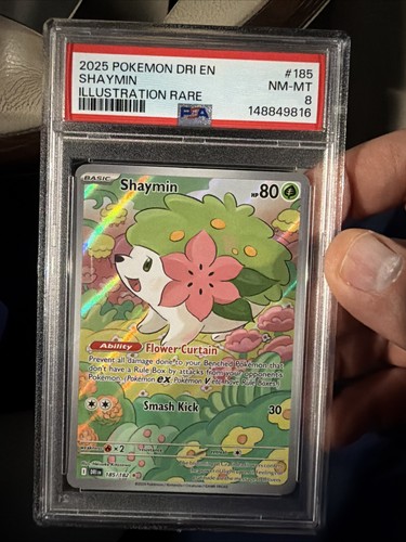 Shaymin graded PSA 8 for sale on eBay
