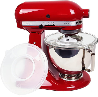 Kitchenaid 4.5-5 Qt Tilt-Head Stand Mixer Bowl Covers with Extra Pouring Window,