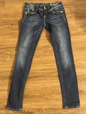 Miss Me Women  s Jeans 26 JE10055L Skinny Blue