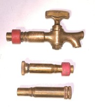 Zapfhahn messing Zapfgarnitur Entlüfter