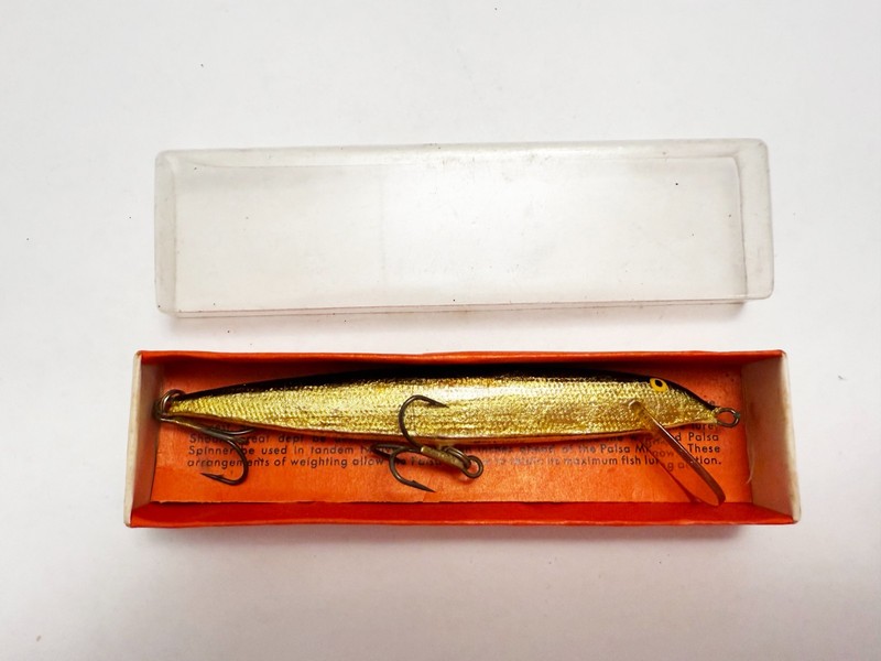 Vintage Palsa Floating Minnow Fishing Lure in Original Box - New Old Stock