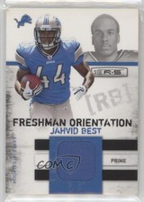 2010 Rookies & Stars Freshman Orientation Jerseys Prime 44/50 Jahvid Best 2u3