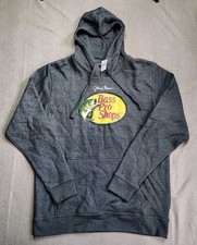 Pull à Capuche Homme 3XL Bass Pro Shops - Gris - Très Légèrement Porté - Pêche