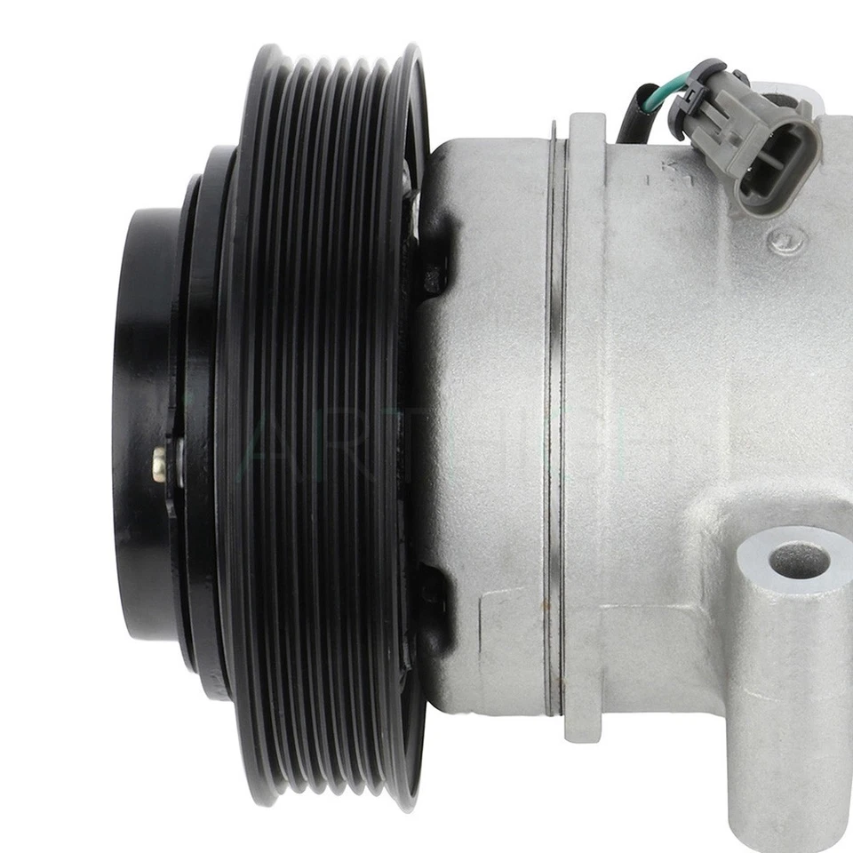 AC Condenser & AC Compressor Fit For 04-12 Chevrolet Colorado 04-12 GMC Canyon - Image 3 of 4