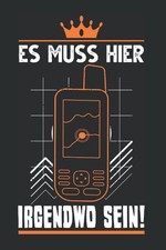 Geocache Notizbuch 6x9 Zoll 120 Seiten linierte Geocacher Planung