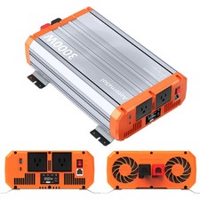 3000W 6000W Pure Sine Wave Inverter 12V DC to 120V AC Converter Power Inverter