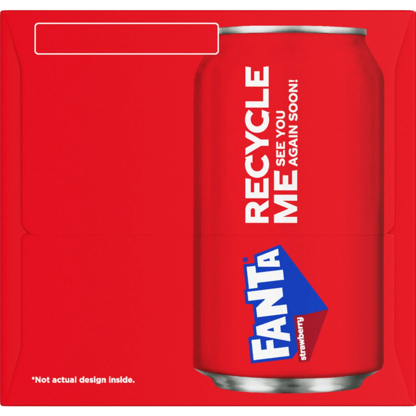 Fanta Strawberry Soda Pop Fridge Pack, 12 fl oz, 12 Pack Cans