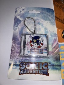 LOT OF 5 SEGA DREAMCAST LIMITED RUN KEYCHAINS SONIC CRAZY TAXI SHENMUE CHUCHU ++