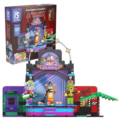 PhatMojo Five Nights at Freddy's Security Breach deluxe buildable playset