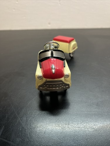 Golden Wheel Mini Pedal Car & Trailer - Diecast - #0113 D4 - Picture 2 of 8