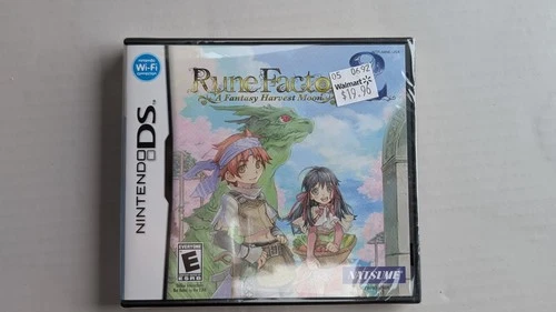 Rune Factory 2: A Fantasy Harvest Moon (Nintendo DS, 2008) CIB Factory Sealed