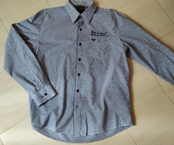 Men PME Legend Shirt Navy Cotton 44 / XXL / 52 #BYHK