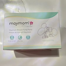 Maymom Wide-mouth Flange 15mm Clear S012W-F15x2.pc Breast Pump Parts