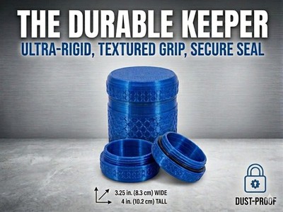 3d Printed Threaded Container