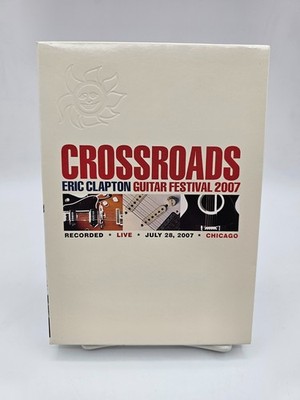 Crossroads: Eric Clapton Guitar Festival 2007 (DVD, 2007) 2-Disk Set