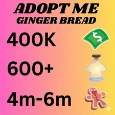 600 AGE UP POTIONS  400K BUCKS 4-6 MILLION GINGERBREAD - Free Pets 