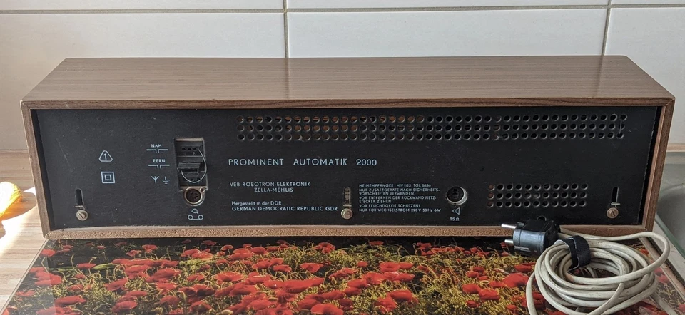 RFT Prominent Automatik 2000 DDR Vintage  Radio  - Bild 2 von 3