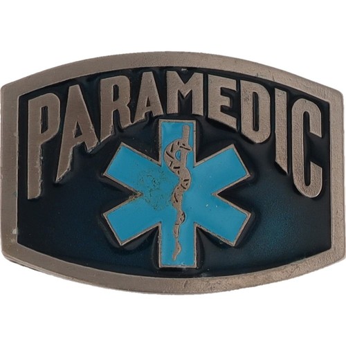 1.25 NOS Paramedic EMT EMS Star Life Emergency Medical Medic Vintage Belt Buckle