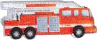 Patch Feuerwehr AufbüGelbar AufnäHer Flicken Diy Neu /Ovp