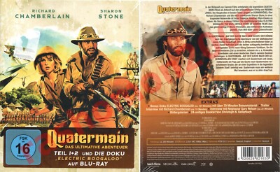 Blu-ray ELECTRIC BOOGALOO THE WILD UNTOLD STORY OF CANNON FILMS + QUATERMAIN NEU