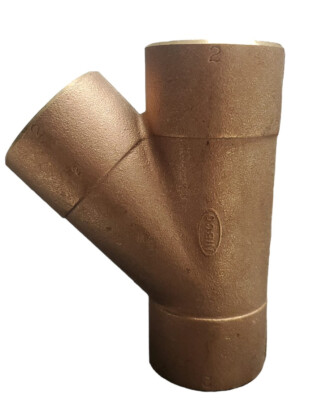 NIBCO BRASS 2'' x 2'' x 2'' TEE , 45  DEGREE