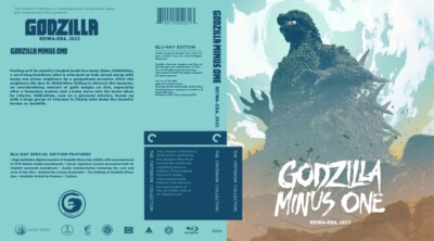 Godzilla Minus One - Reiwa-Era - Custom Blu-ray Cover W/ Empty Case (No ...