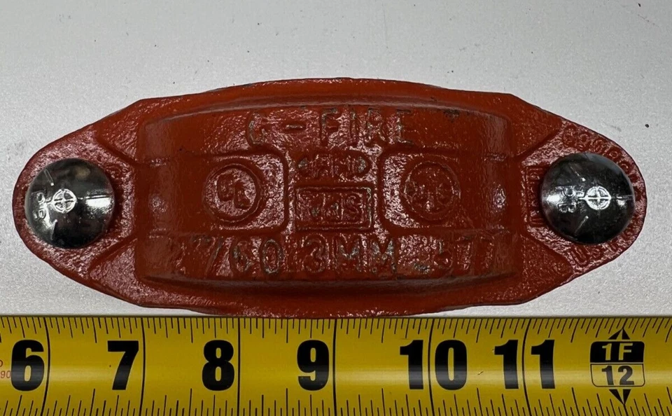 2" Tyco G-Fire Fig. 577 Grooved Rigid Sprinkler Coupling Ductile Iron 57720E3S - Image 2 of 2