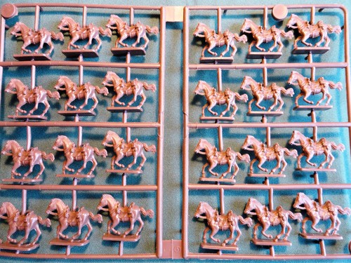 Eagle Games HORSES 1/72 MOS ACW - ARW - Napoleonic - WWI Brown
