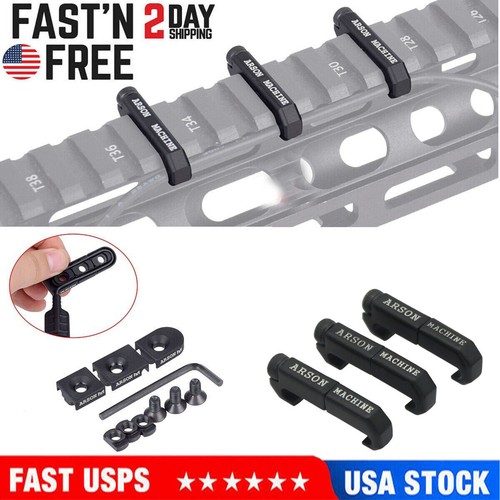 3PCS M LOK Keymod Wire Guide Cable Management Arson Machine Rail 3pcs-m-lok-keymod-wire-guide-cable-management-arson-machine-rail