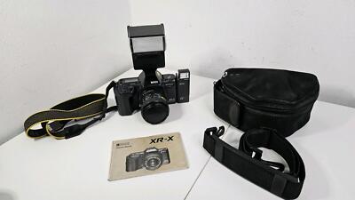 Ricoh XR-X KAMERA + RICOH Speedlite 300P Blitz und Handbuch 
