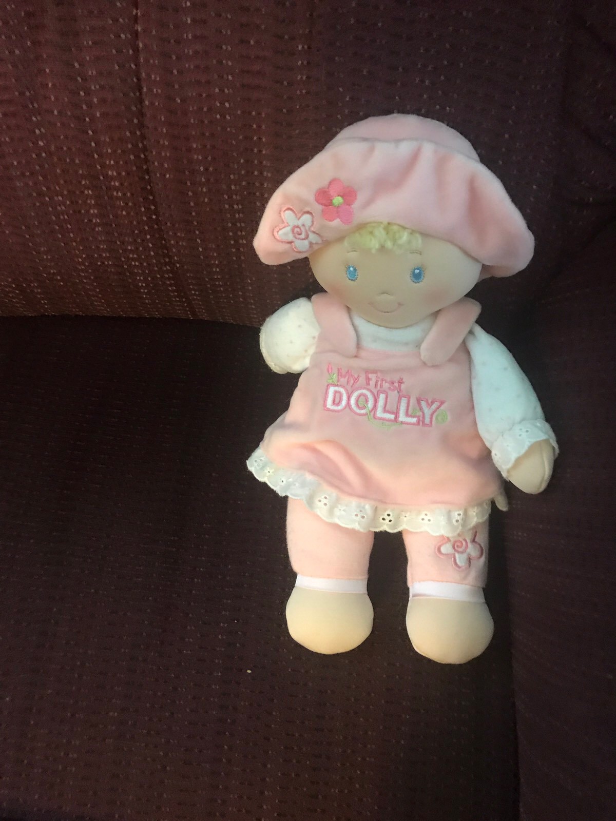 BABY NURSERY MY FIRST DOLL DOLLY GUND 059033 CLOTH PLUSH DOL