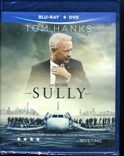 Sully (Blu-ray/DVD, 2016, Widescreen) Directed by Clint Eastwood!
