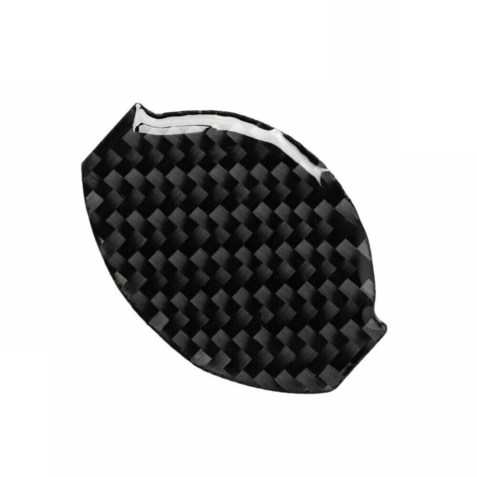 Cubierta adhesiva de escape de ventilación de aire acondicionado de coche de fibra de carbono para Nissan 370Z Z34 Foto 3 de 4