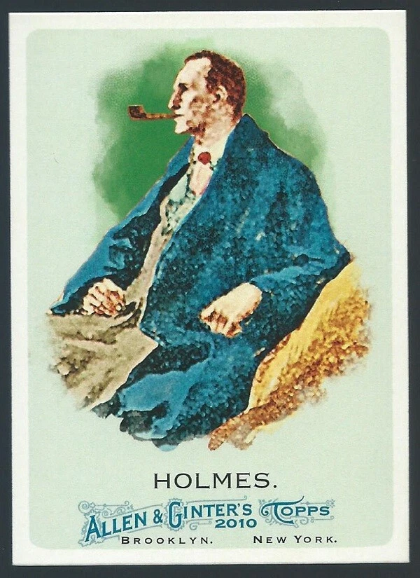 Sherlock Holmes trading card