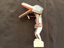 NORTHWEST COAST WOODEN TOTEM POLE, ARTICULATED RAVEN MAN EFFIGY   WY-1124*08600