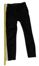 Levi's Women's Jeans Black Size 26 721 High Rise Raw Cut Skinny Denim Stretch