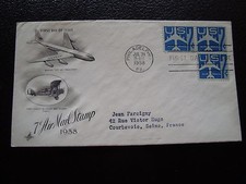 ETATS-UNIS - enveloppe 1er jour 31/7/1958 (L1) united states