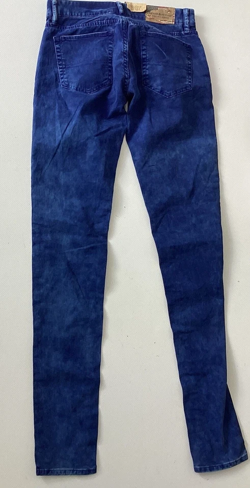 BNWT Ladies Ralph Lauren Skinny Low Rise Blue Jeans Size 8 W26 L34 (464C) - Image 3 of 4