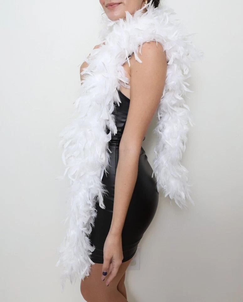 100g Gram Chandelle Feather Boa Dance Party Halloween Costume - Image 4 of 4