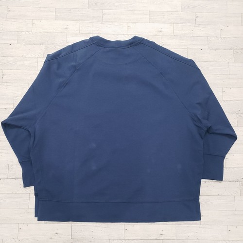 Earth Yoga Tunic Sweatshirt Oversized Activewear Sustainable Blue Womens XL NWT - Picture 6 of 12