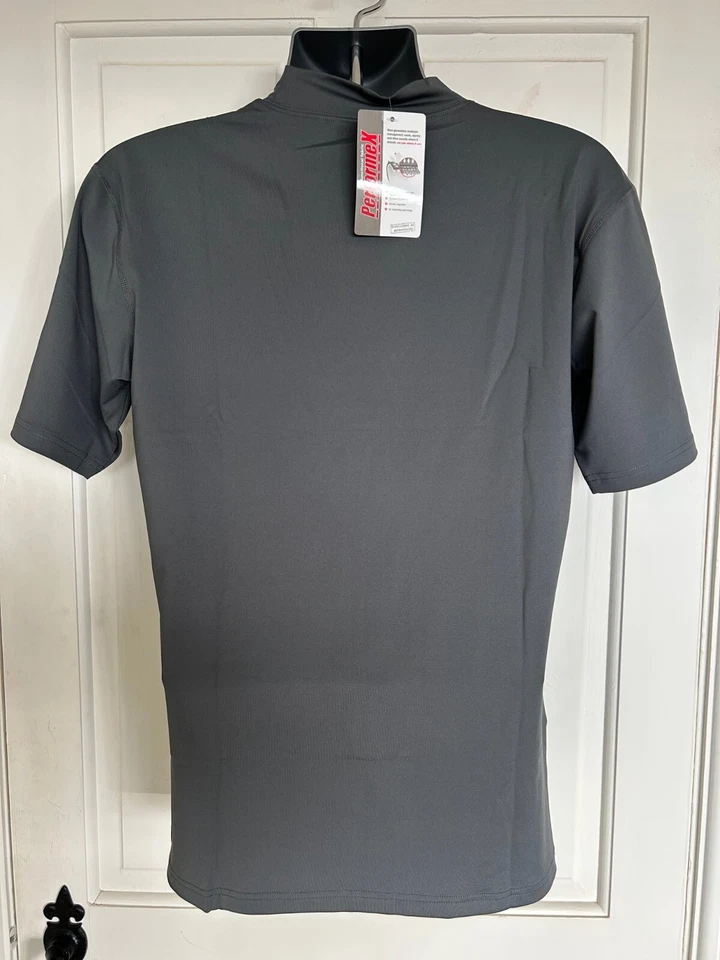 Samurai Men's Underskinz Short Sleeved Grey Baselayer -BNWT-3XL - Image 2 of 4