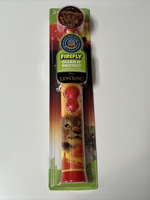 New Firefly Kid's Electric Toothbrush Disney The Lion King Soft Souple