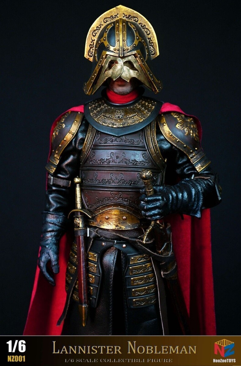 NOOZOOTOYS NZ001 Lannister Nobleman Knight with Metal Armor 1/6