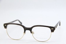 TRU TRUSSARDI TR 12707 DO OCCHIALI DA VISTA MONTATURE AUTENTICHE CORNO MARRONE ORO 50-19