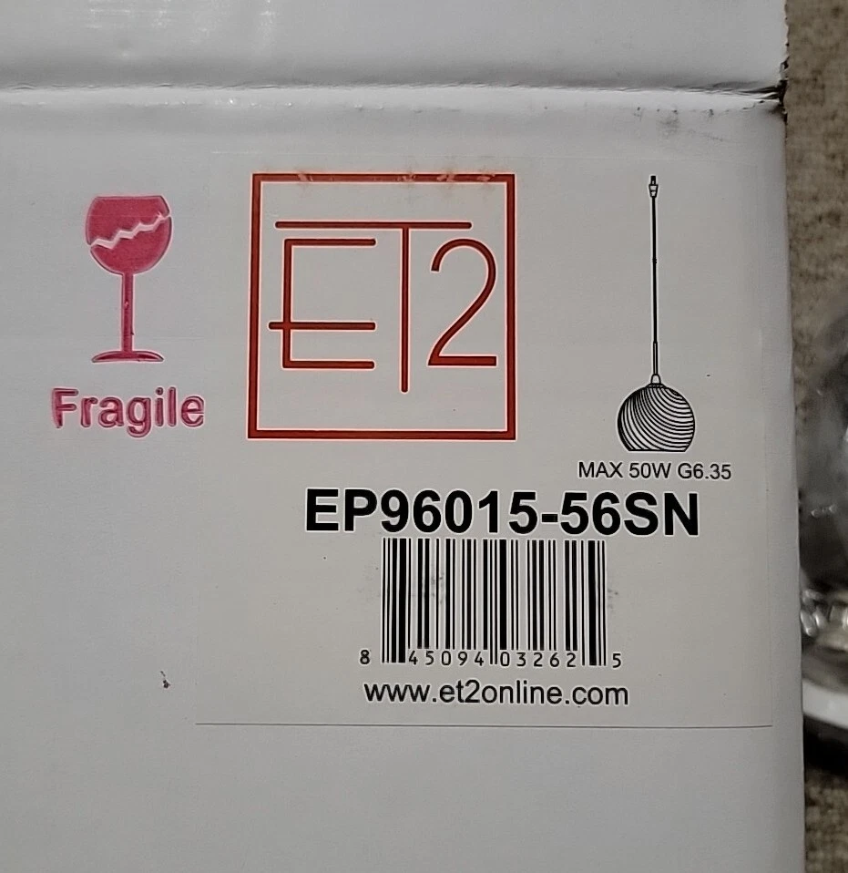 Instrucciones de ajuste ET2 Minix Jack EP96015-56SN. Lámpara Tipo G6.35 Max 50W Foto 2 de 4